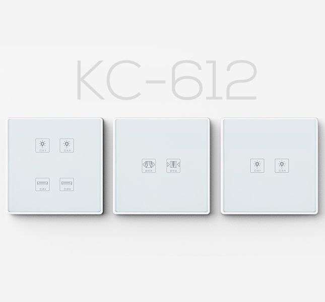 触控86型电源控制器KC-612